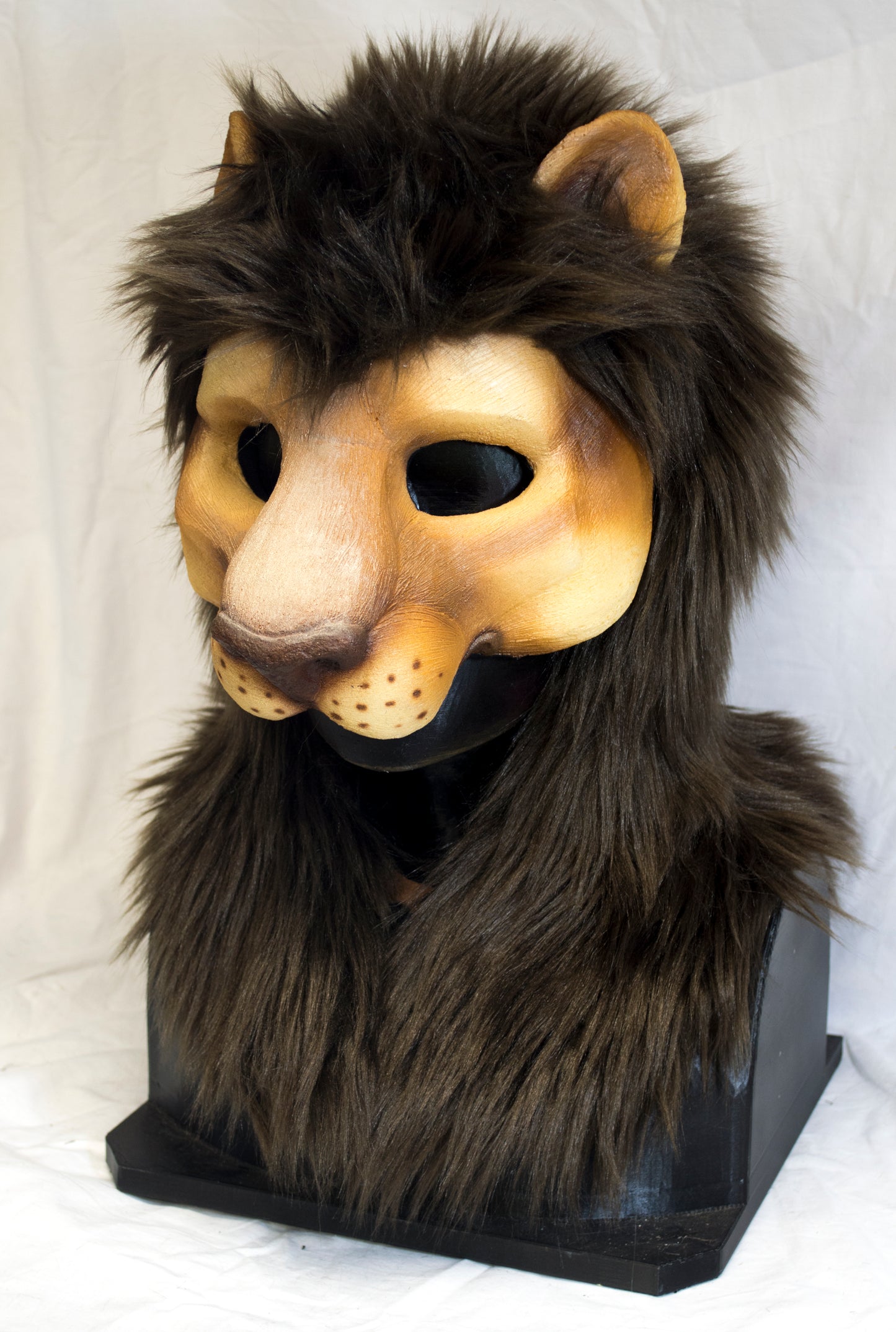Awaykin Lion Made to order combat friendly LARP half mask
