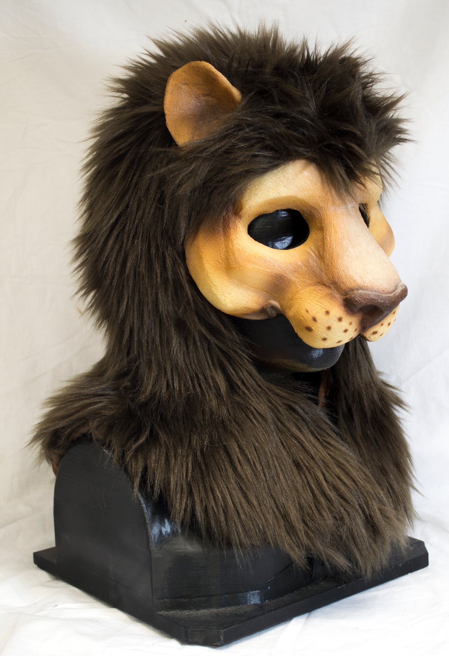 Awaykin Lion Made to order combat friendly LARP half mask
