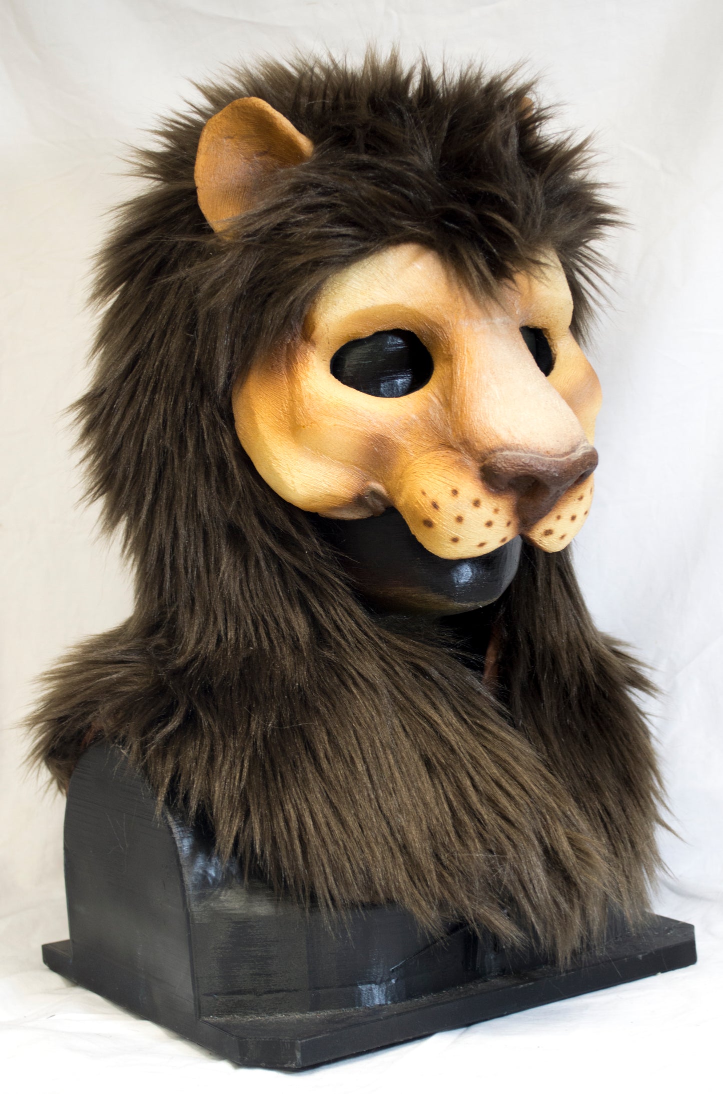 Awaykin Lion Made to order combat friendly LARP half mask