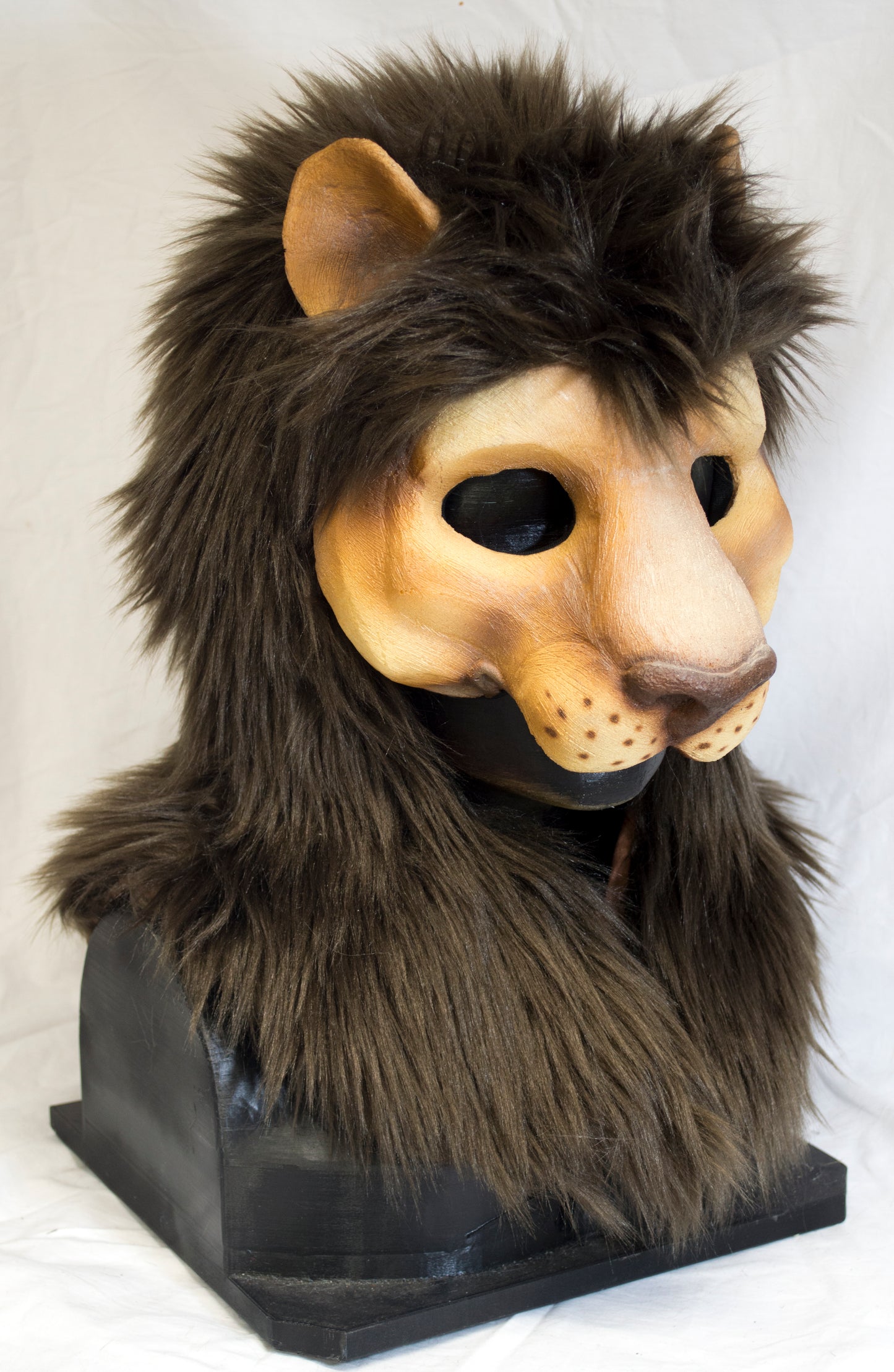 Awaykin Lion Made to order combat friendly LARP half mask