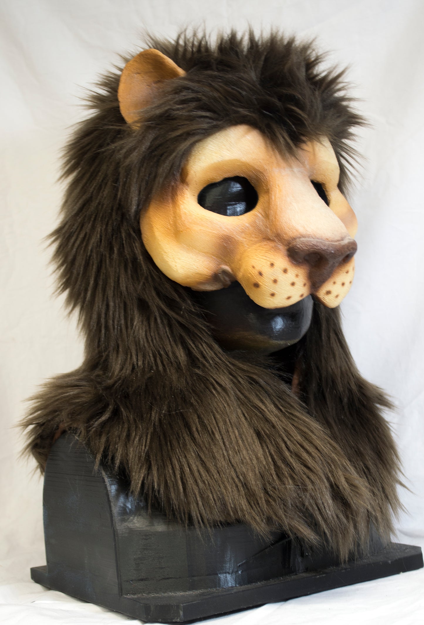 Awaykin Lion Made to order combat friendly LARP half mask