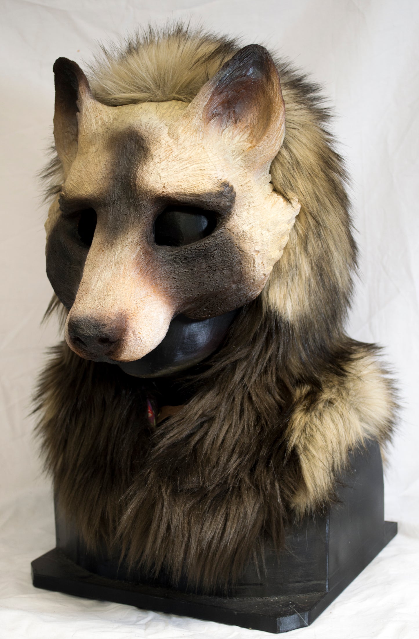 Awaykin Tanuki: Made to order combat friendly LARP half mask