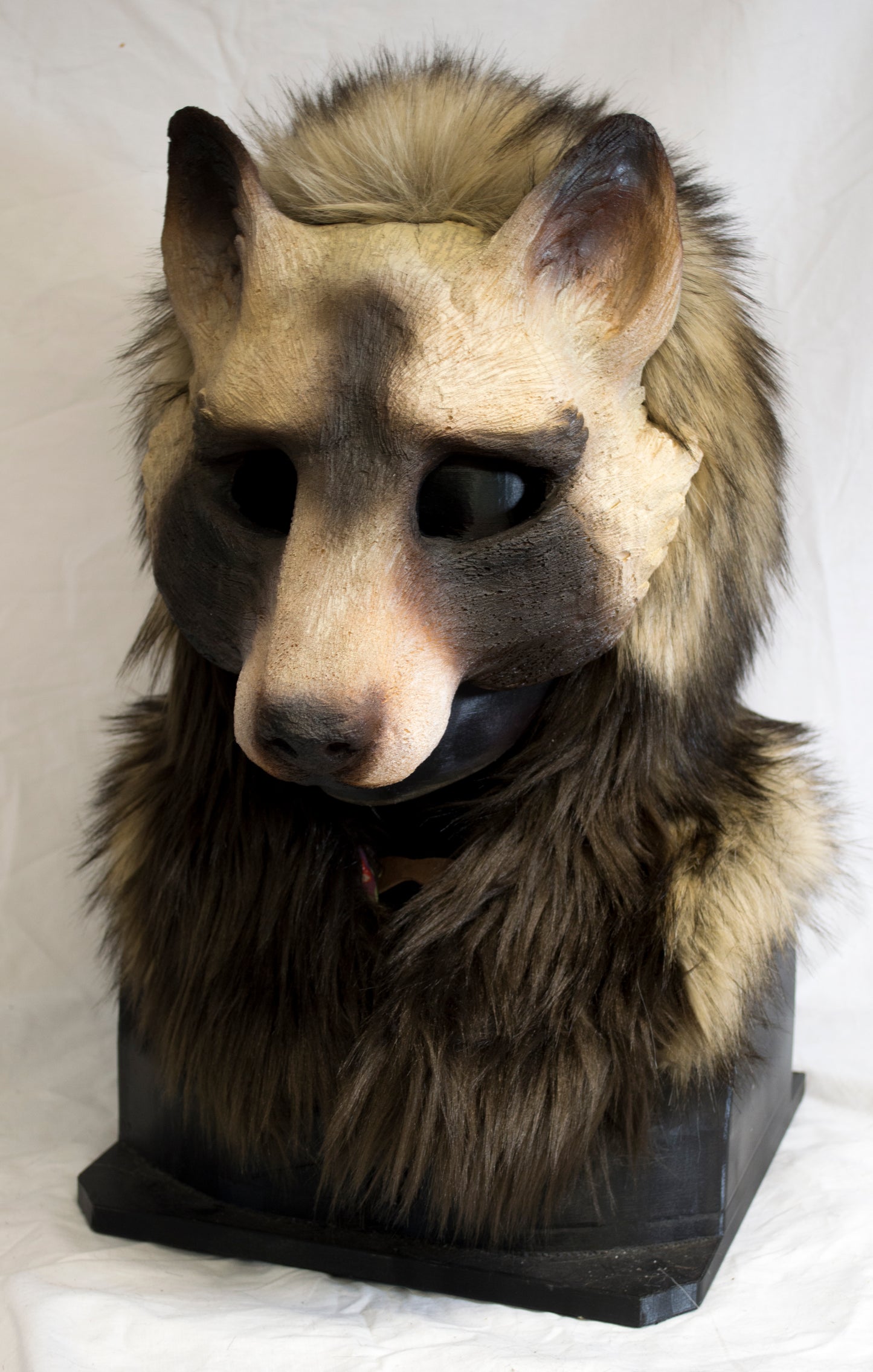 Awaykin Tanuki: Made to order combat friendly LARP half mask