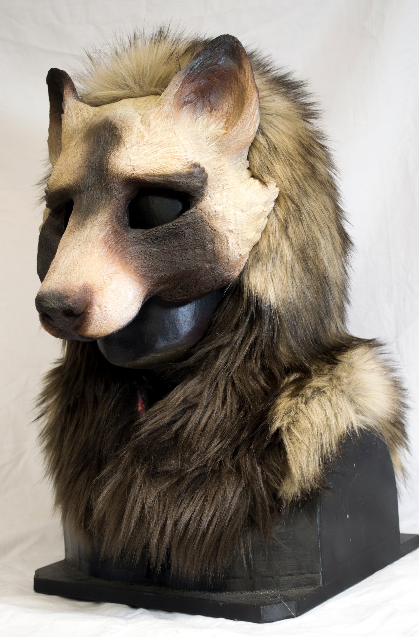 Awaykin Tanuki: Made to order combat friendly LARP half mask