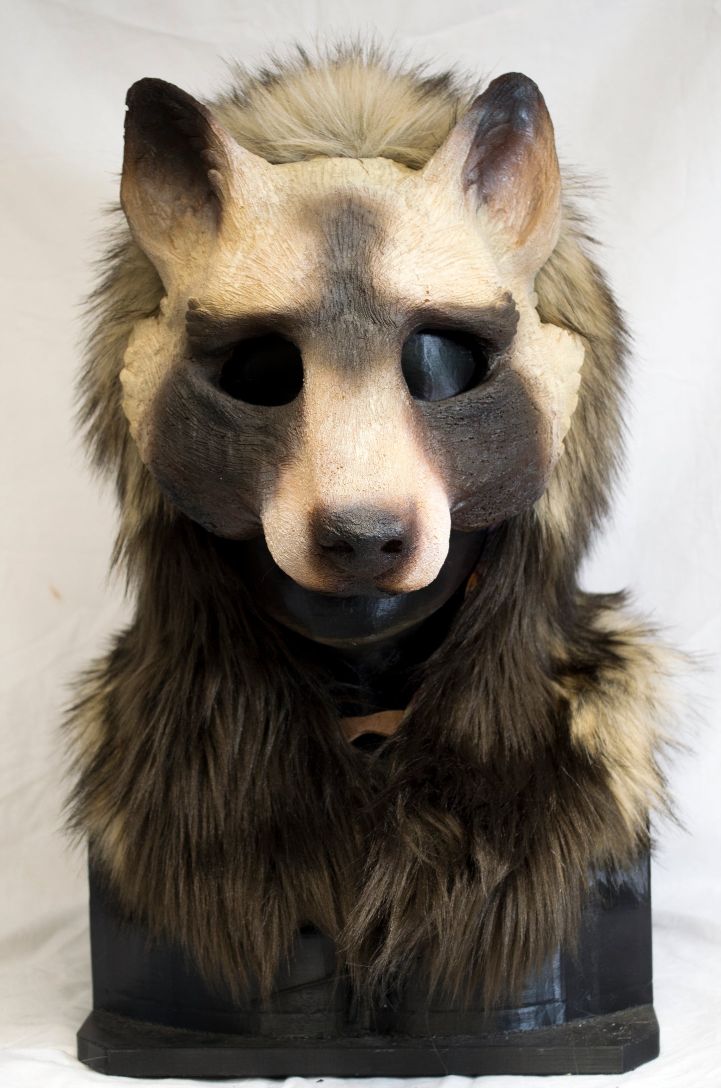 Awaykin Tanuki: Made to order combat friendly LARP half mask
