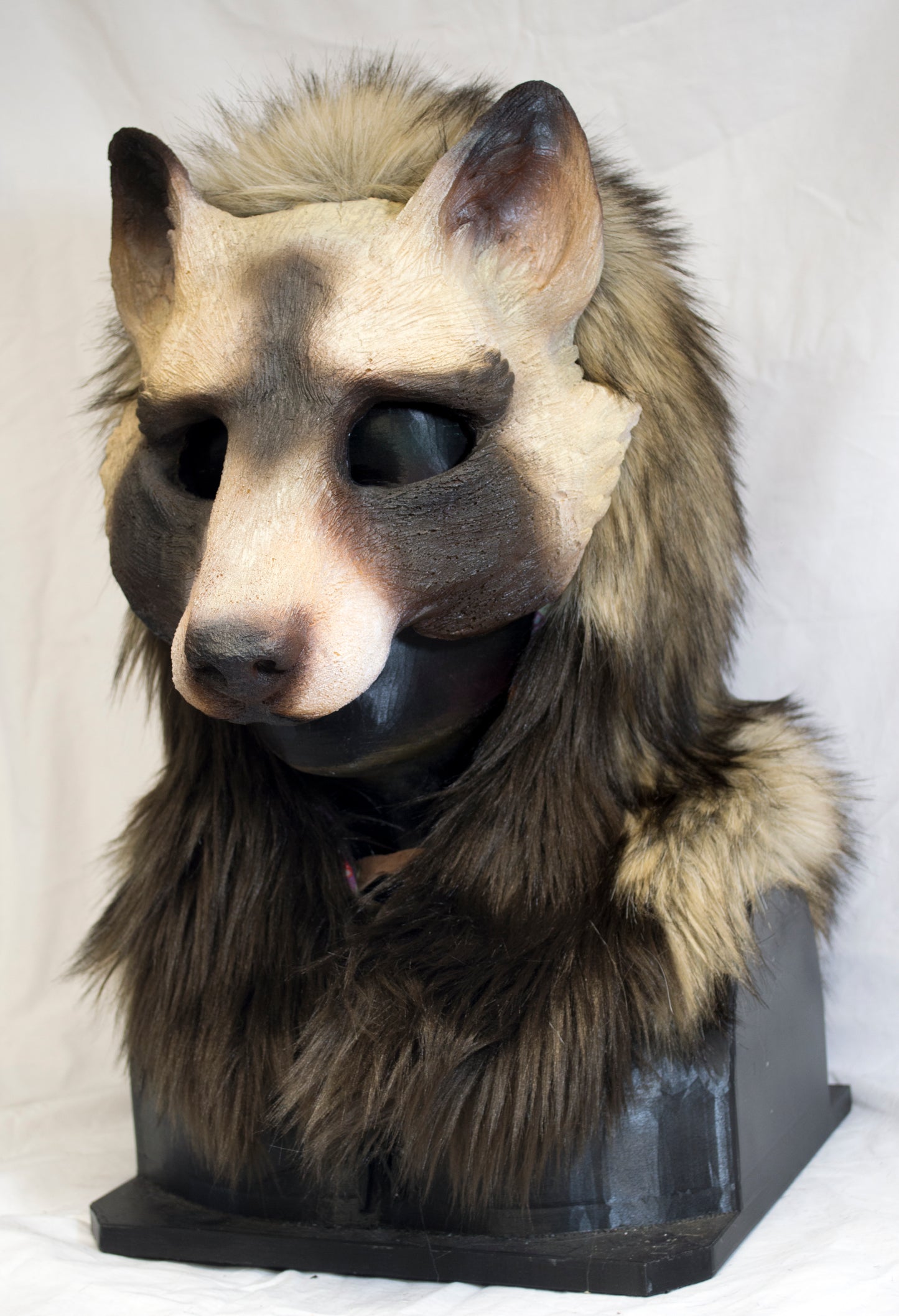 Awaykin Tanuki: Made to order combat friendly LARP half mask