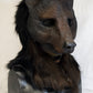 Awaykin Black bear Made to order combat friendly LARP half mask