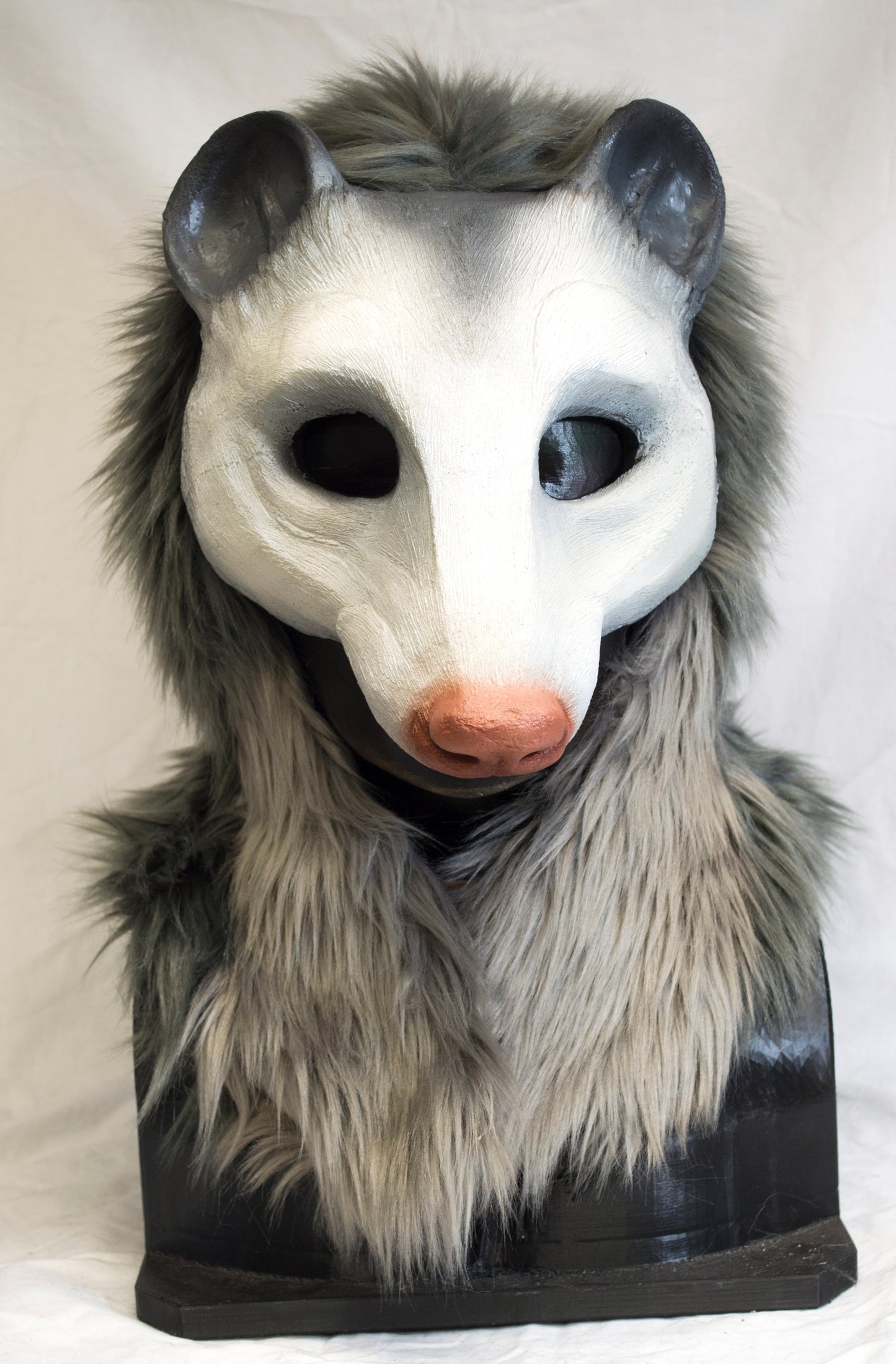 Awaykin Opossum: Made to order combat friendly LARP half mask