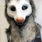 Awaykin Opossum: Made to order combat friendly LARP half mask