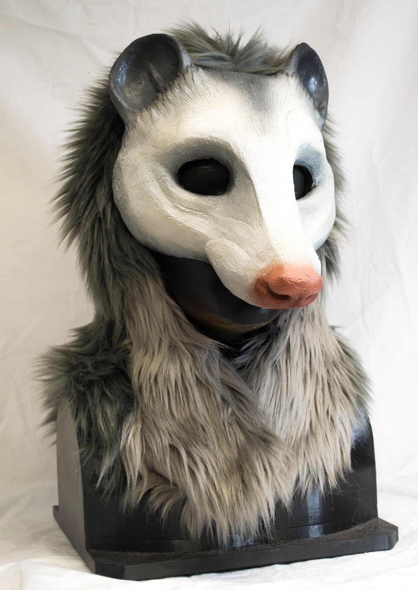 Awaykin Opossum: Made to order combat friendly LARP half mask