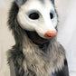 Awaykin Opossum: Made to order combat friendly LARP half mask