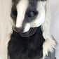 Awaykin Badger Made to order combat friendly LARP half mask