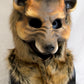Awaykin Snarling Red wolf: Made to order combat friendly LARP half mask