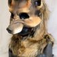 Awaykin Snarling Red wolf: Made to order combat friendly LARP half mask