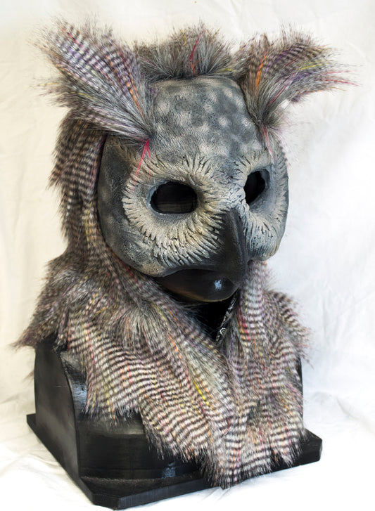 Awaykin Owl: Made to order combat friendly LARP half mask