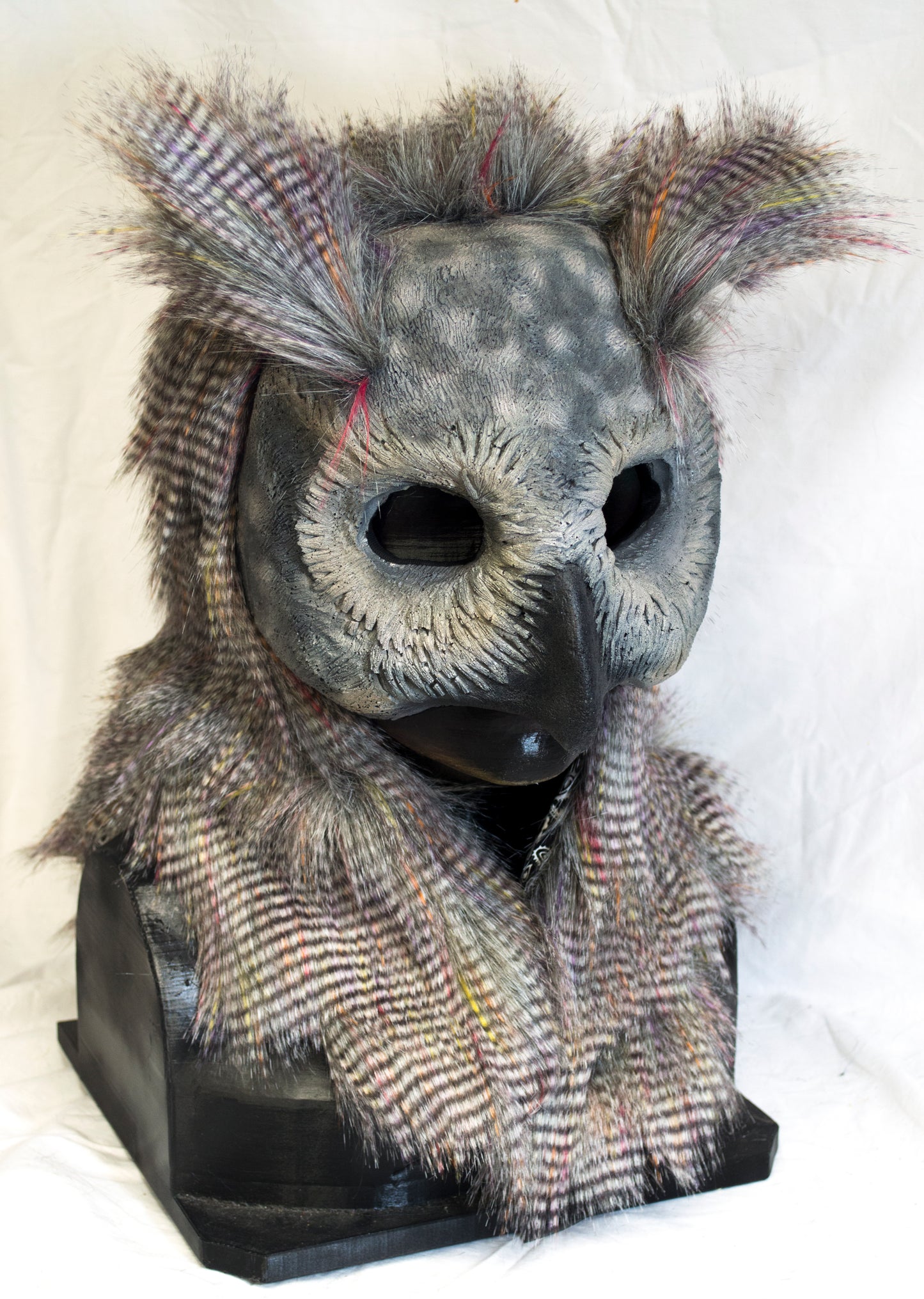 Awaykin Owl: Made to order combat friendly LARP half mask