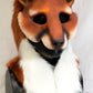 Awaykin Red fox: Made to order combat friendly LARP half mask