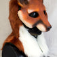 Awaykin Red fox: Made to order combat friendly LARP half mask