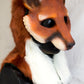 Awaykin Red fox: Made to order combat friendly LARP half mask
