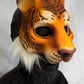 Awaykin Tiger: Made to order combat friendly LARP painted half mask