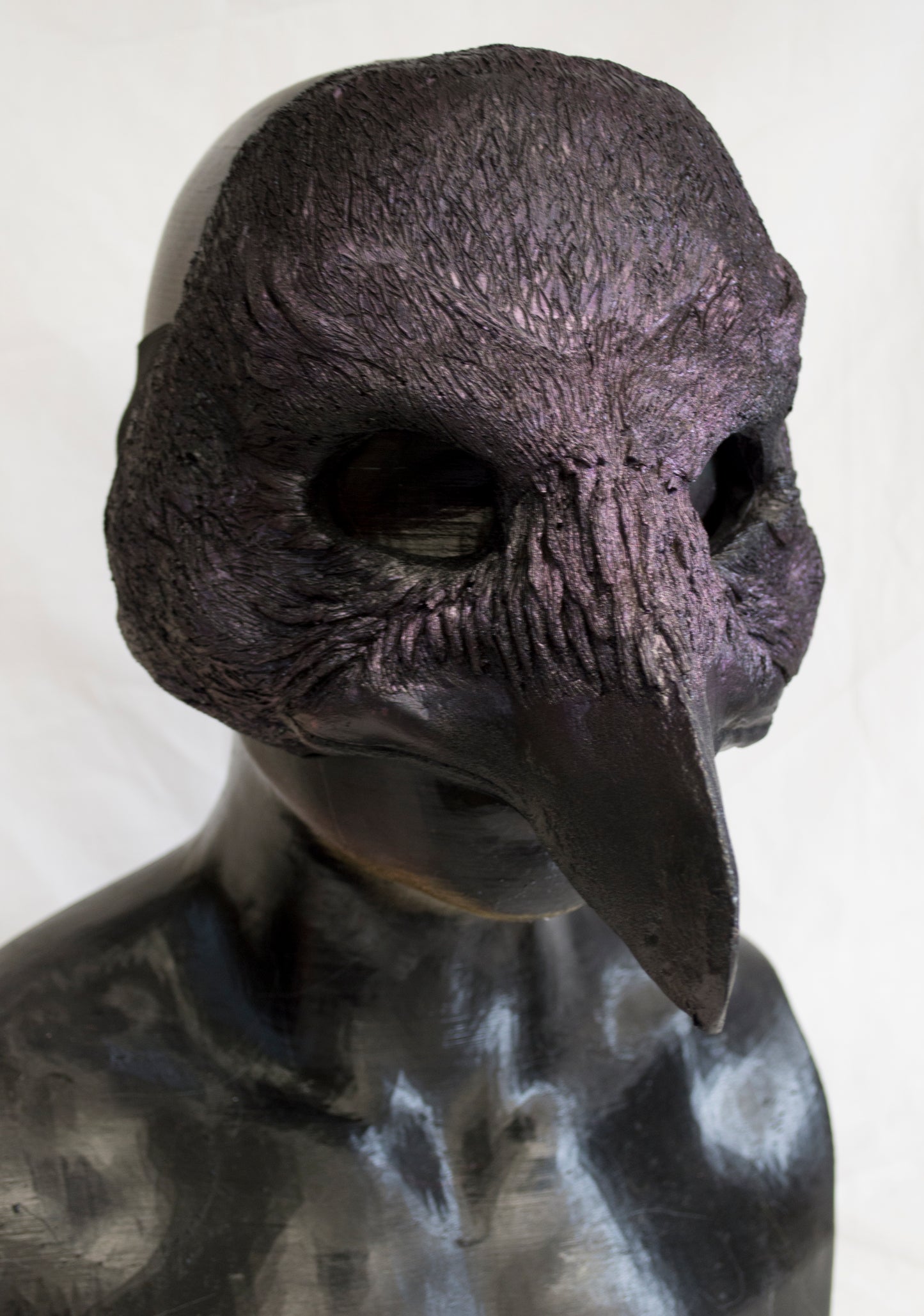 Awaykin Raven: Made to order combat friendly LARP half mask