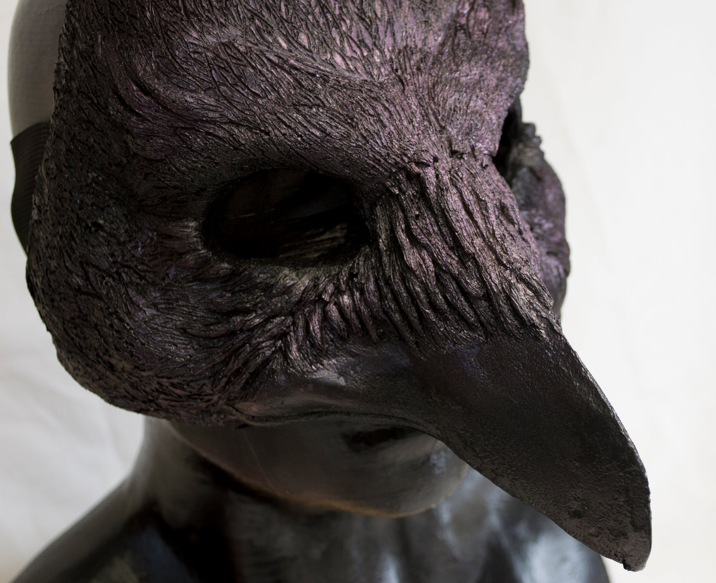 Awaykin Raven: Made to order combat friendly LARP half mask