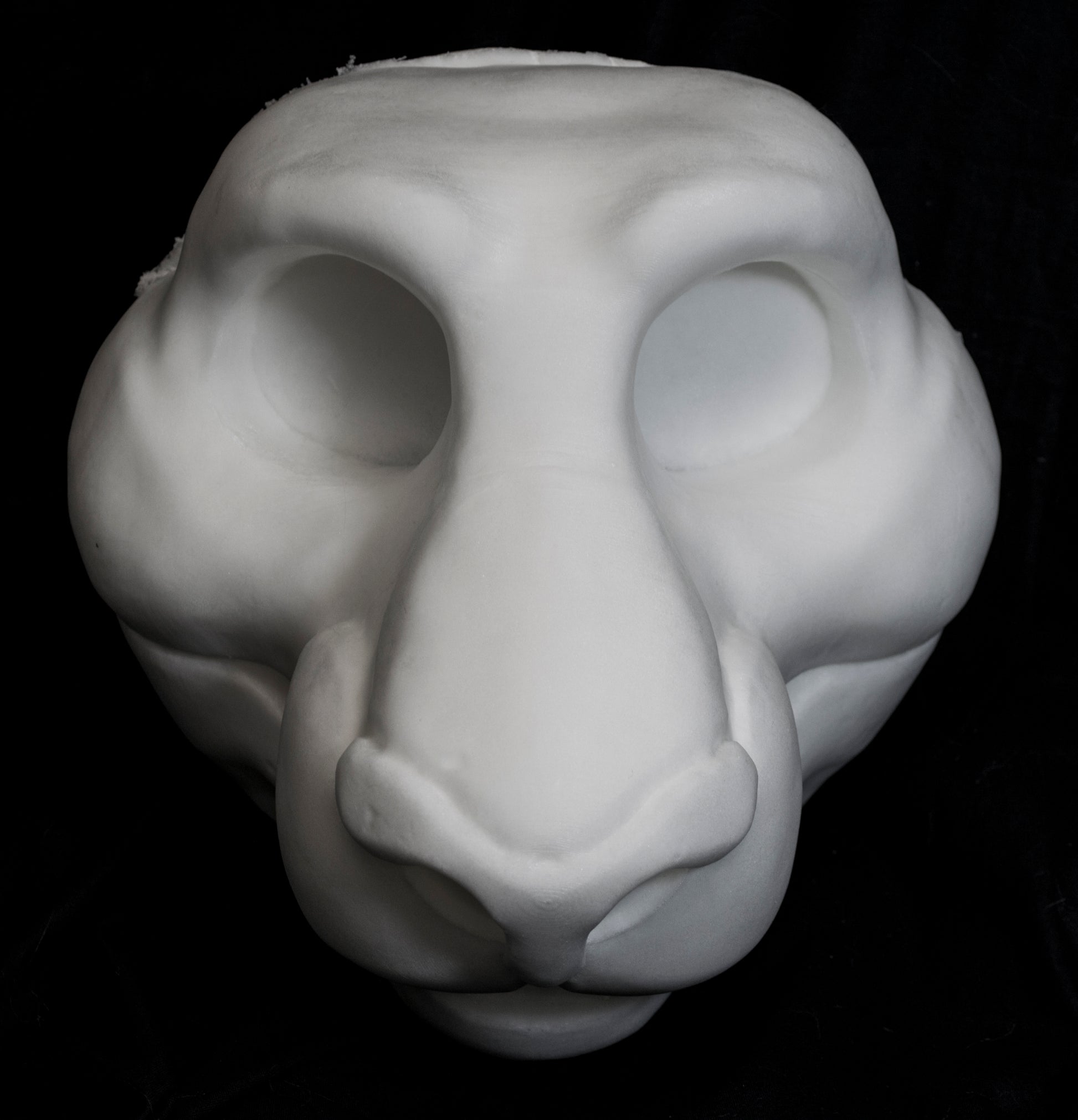 Cut & Carved Wolf / Fox Soft Foam Head Base for Costumes, Mascots and  Fursuits. 