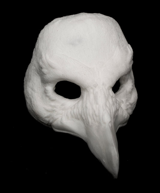 Corvid / Raven / bird of prey Mask for LARP, soft foam