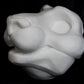 Feline soft foam head base for costumes, mascots and fursuits.
