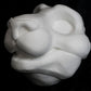 Feline soft foam head base for costumes, mascots and fursuits.