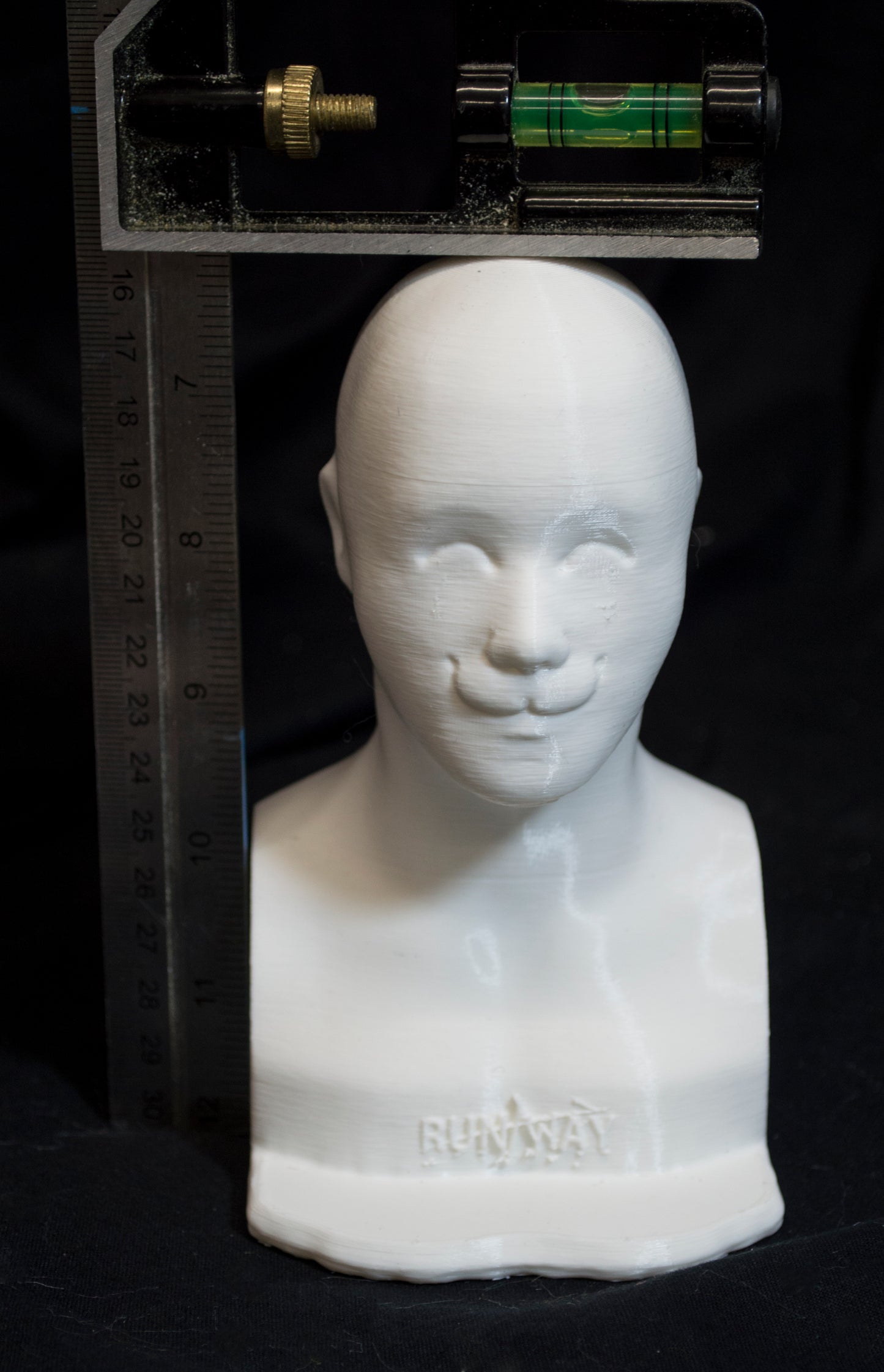 Mini head Armature (1/3 size) for sculpting and patterning