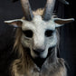 Custom painted hooded Awaykin mask with horns