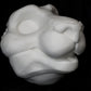 Feline soft foam head base for costumes, mascots and fursuits.