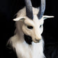 Custom painted hooded Awaykin mask with horns