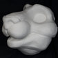 Feline soft foam head base for costumes, mascots and fursuits.