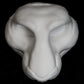 Feline soft foam head base for costumes, mascots and fursuits.