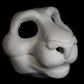 Feline soft foam head base for costumes, mascots and fursuits.