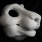 Feline soft foam head base for costumes, mascots and fursuits.