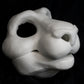 Feline soft foam head base for costumes, mascots and fursuits.