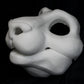 Feline soft foam head base for costumes, mascots and fursuits.
