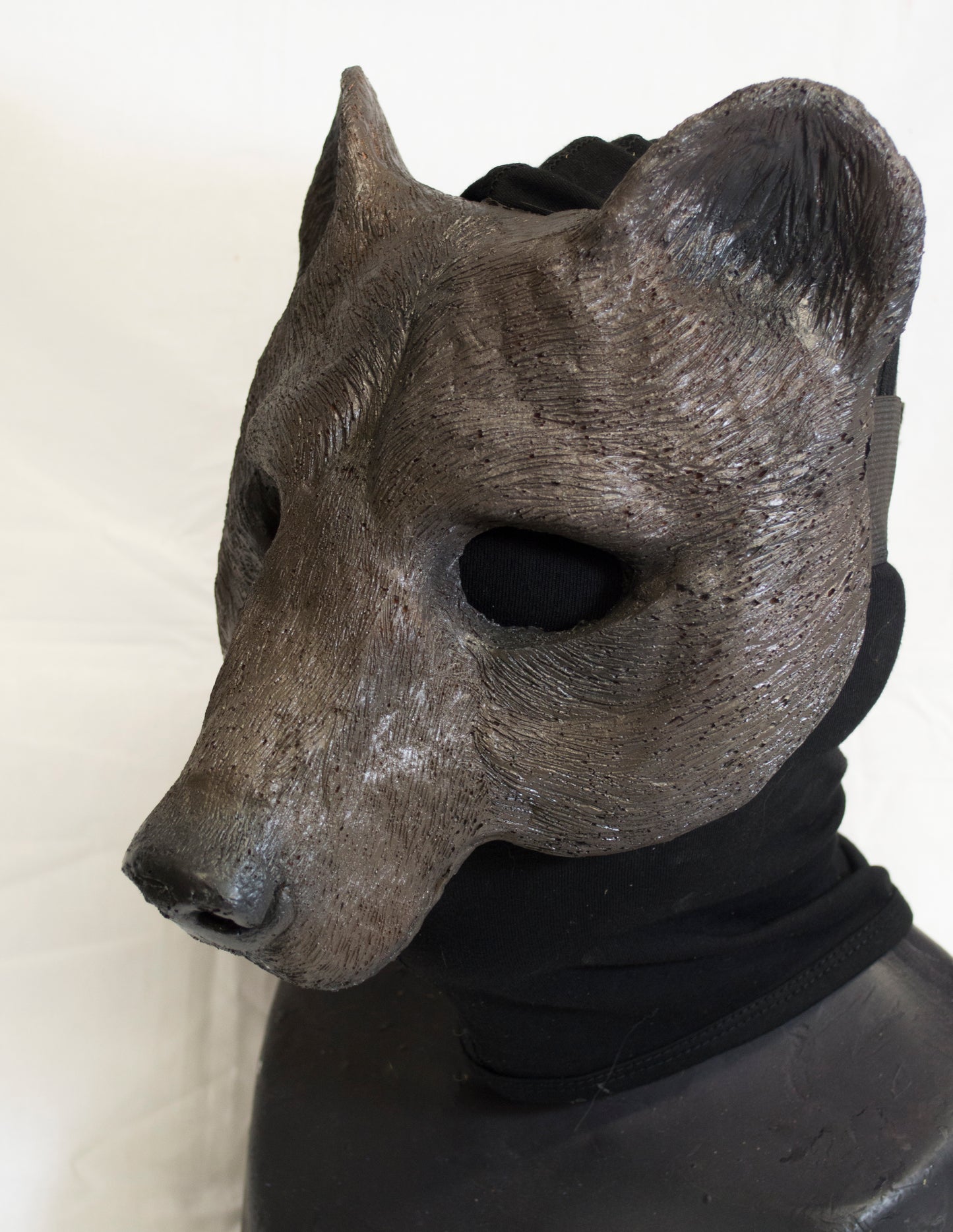 Brown bear durable mask for LARP, performance and costuming