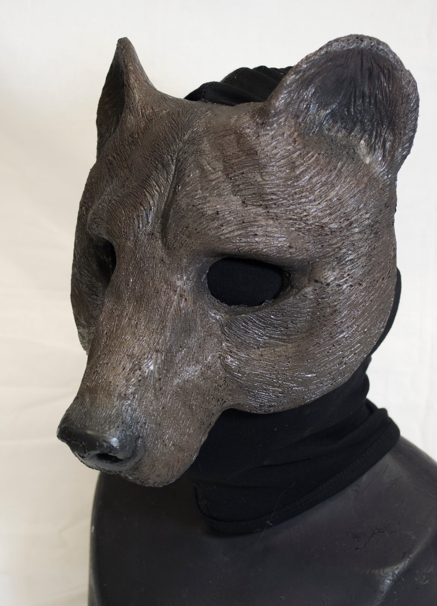 Brown bear durable mask for LARP, performance and costuming