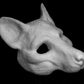 Hyena, Gnoll, Wild-dog Mask for LARP, soft foam