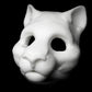 Slimline Feline soft foam head base for LARP costumes, mascots and fursuits.