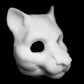 Slimline Feline soft foam head base for LARP costumes, mascots and fursuits.
