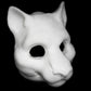Slimline Feline soft foam head base for LARP costumes, mascots and fursuits.