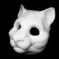Slimline Feline soft foam head base for LARP costumes, mascots and fursuits.