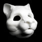 Slimline Feline soft foam head base for LARP costumes, mascots and fursuits.