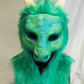Awaykin Fured Dragon: Made to order combat friendly LARP half mask