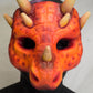 Awaykin Dragonborn: Made to order combat friendly LARP painted half mask